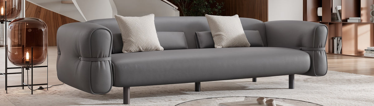 Designer Ledersofa