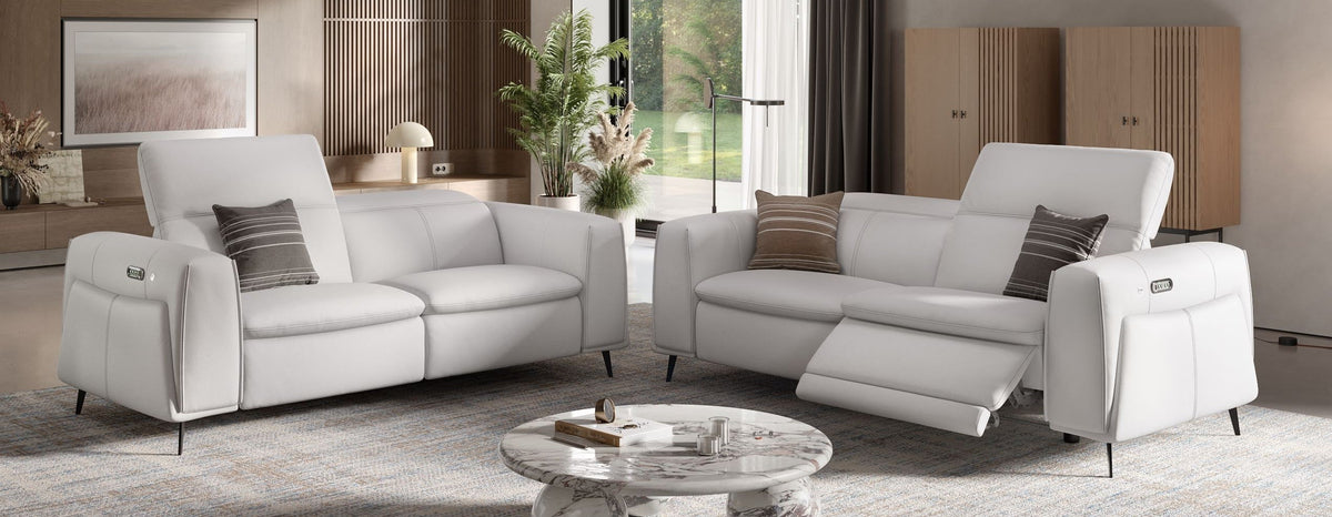 Relaxsofas Leder