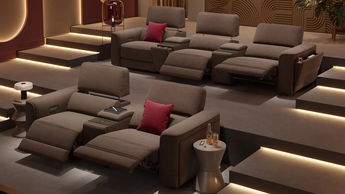 3-Sitzer Kinosofas elektrisch