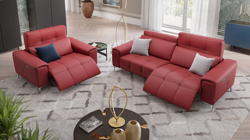 Leder 2-Sitzer Sofa Mini SALENTO – Bild 8