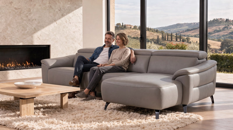 Leder Ecksofa AROSA – Bild 2