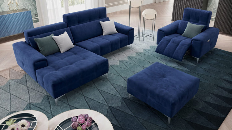 Stoff Ecksofa Mini SALENTO – Bild 4