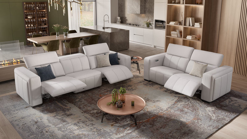 Leder 2-Sitzer Sofa ANCONA – Bild 8
