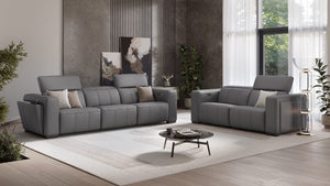 Leder 2-Sitzer Sofa ANCONA – Bild 9