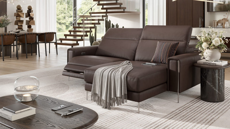Leder Ecksofa mini BELLAGIO – Bild 2