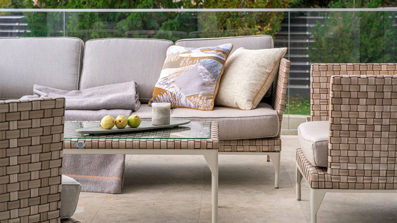 MALEDIVEN Couchtisch rechteckig – Eleganter Outdoor-Couchtisch