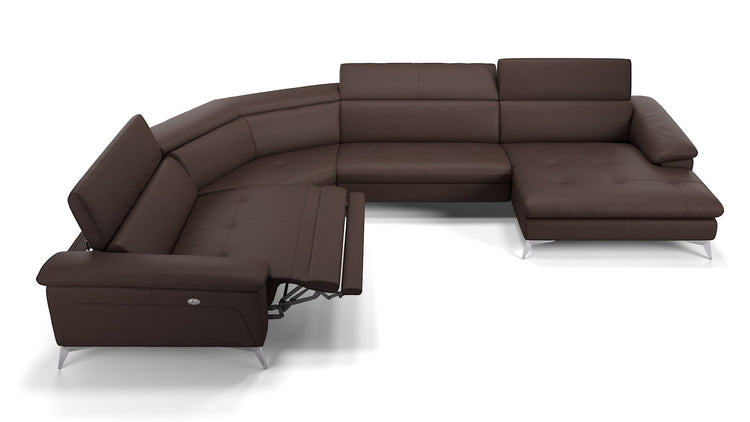 Leder Wohnlandschaft STELLA