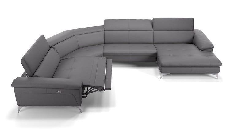 Leder Wohnlandschaft STELLA