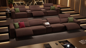 Stoff 3-Sitzer Kinosofa LENOLA – Bild 6