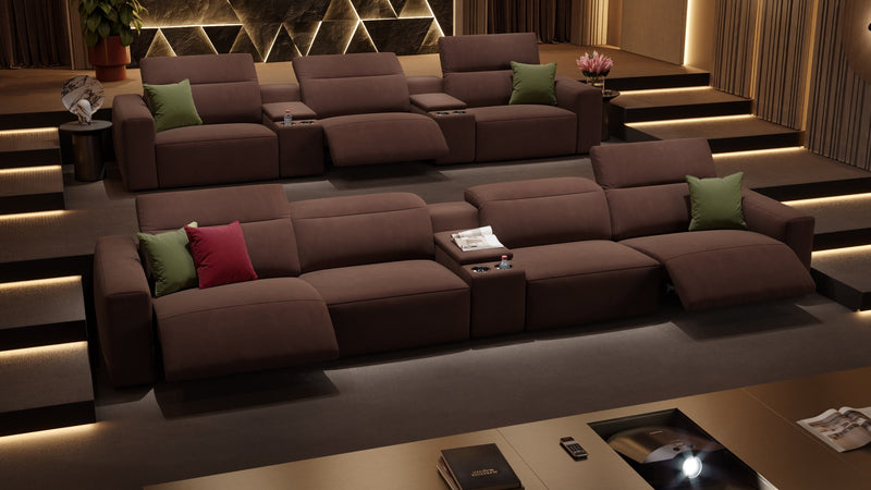 Stoff 3-Sitzer Kinosofa LENOLA – Bild 6