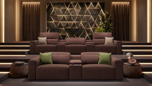 Stoff 3-Sitzer Kinosofa LENOLA – Bild 7