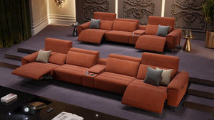 Stoff 4-Sitzer Kinosofa BELLA – Bild 8