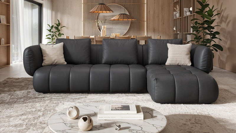 Leder Ecksofa MARE