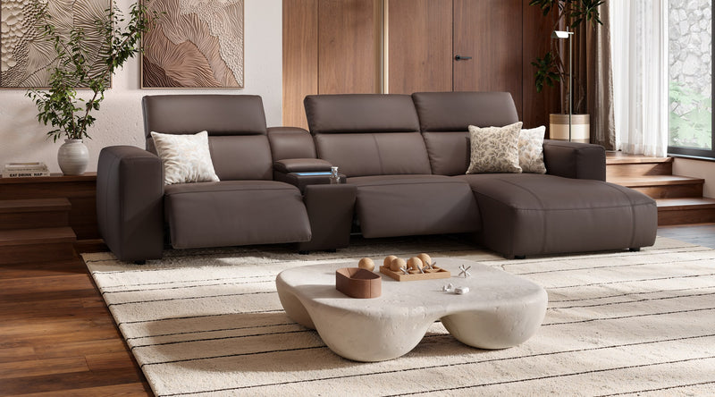Leder Ecksofa ROMA – Bild 11