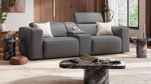 Leder Kino 2-Sitzer ROMA – Bild 4