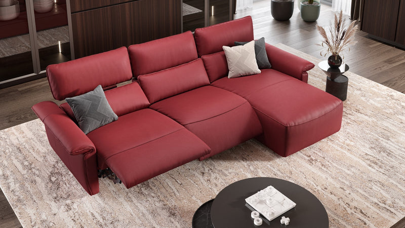 Leder Ecksofa MERIDA – Bild 8