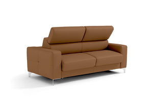 Leder 2-Sitzer Schlafsofa SAMBESI – Biopolymer – Bild 5
