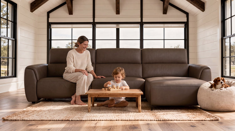 Ecksofa mit Relaxfunktion & Liegefunktion kaufen – Sofanella