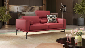 Leder 2-Sitzer Sofa SALERNO – Bild 4