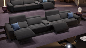 Stoff 4-Sitzer Kinosofa BELLA – Bild 2