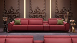 Leder 3-Sitzer Kinosofa BELLA – Bild 5