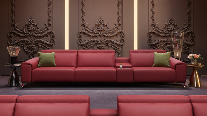 Leder 3-Sitzer Kinosofa BELLA – Bild 5