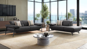 Leder 3-Sitzer Sofa BIANCO – Bild 9