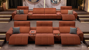 Stoff 3-Sitzer Kinosofa SALENTO – Bild 5