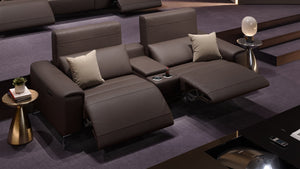 Leder 2-Sitzer Kinosofa BELLA – Bild 5