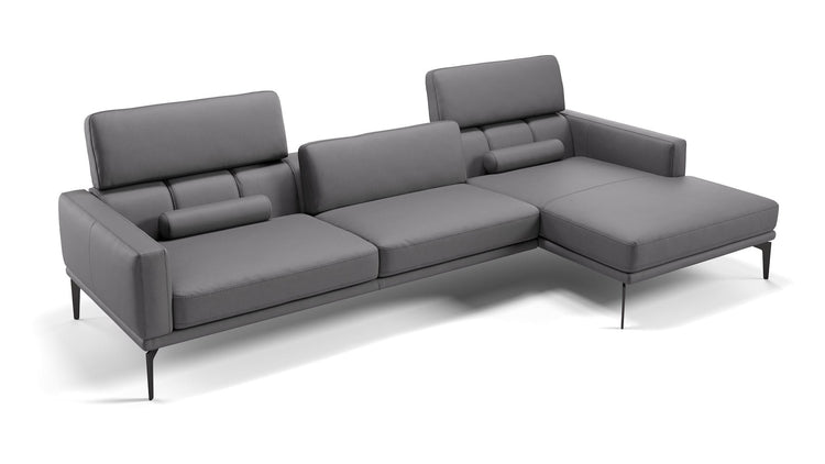 Leder Ecksofa SALERNO