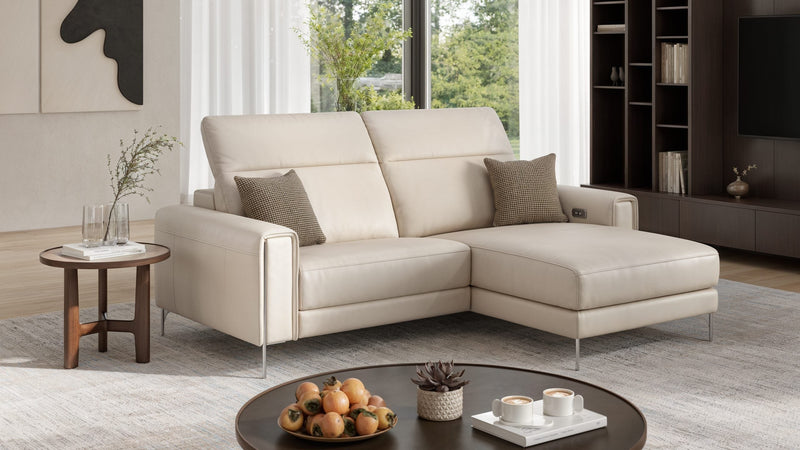 Leder Ecksofa mini BELLAGIO – Bild 7