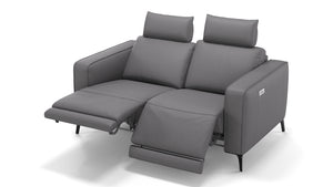 Leder 2-Sitzer Sofa BARLETTA