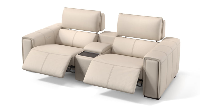 Leder 2-Sitzer Kino BRANO