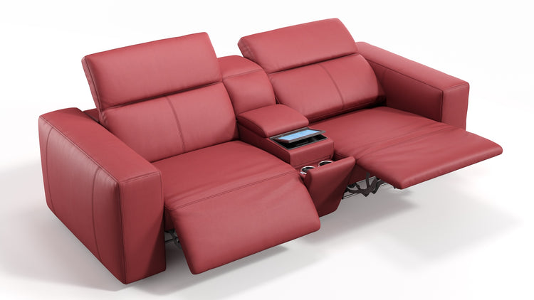 Leder Kino 2-Sitzer ROMA