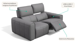 Leder 2-Sitzer MAROLA – Bild 13