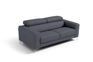 Leder 2-Sitzer Schlafsofa SAMBESI – Memory Foam – Bild 3