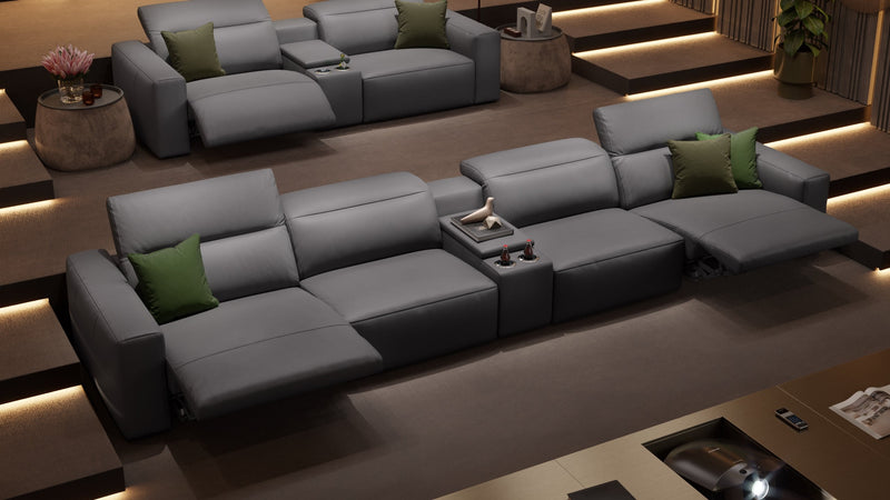 Leder 2-Sitzer Kinosofa LENOLA – Bild 7