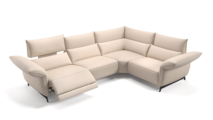Leder Ecksofa CUNEO
