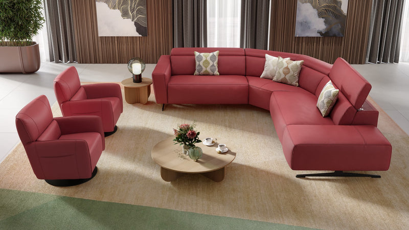 Leder Ecksofa ALESSO – Bild 6