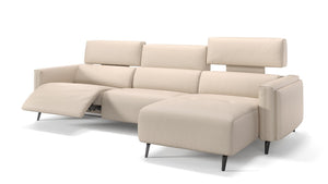 Leder Ecksofa AVELLA