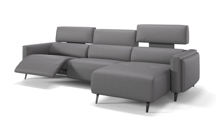 Leder Ecksofa AVELLA