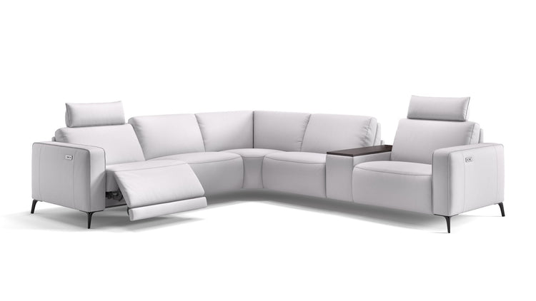 Leder Ecksofa BARLETTA