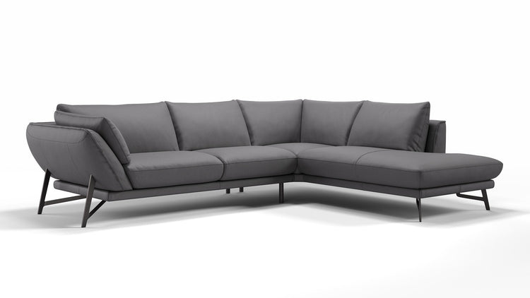 Leder Ecksofa ESTELLA
