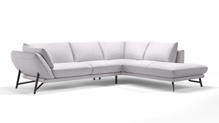 Leder Ecksofa ESTELLA