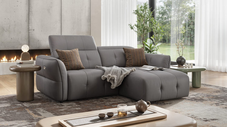 Kleines Ecksofa & Mini Eckcouch für kleine Räume – Sofanella