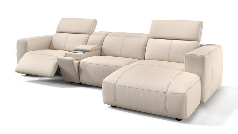 Leder Ecksofa ROMA