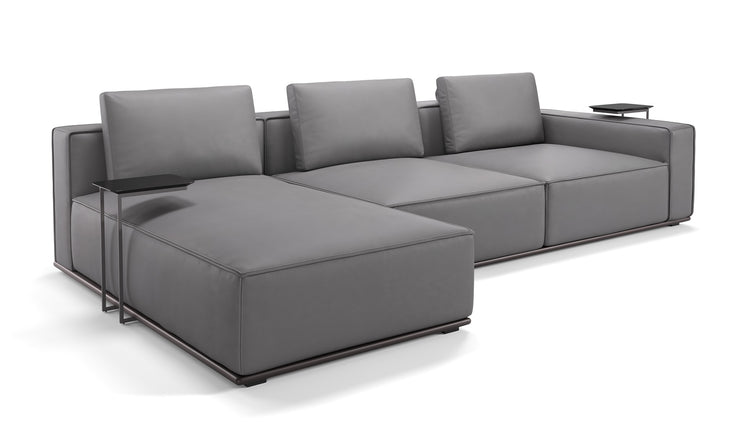 Leder Ecksofa SELVA
