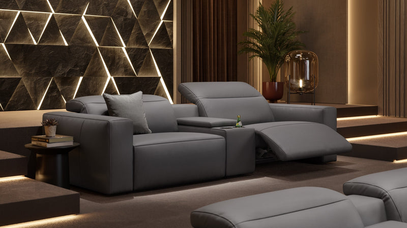 Leder 2-Sitzer Kinosofa LENOLA – Bild 3