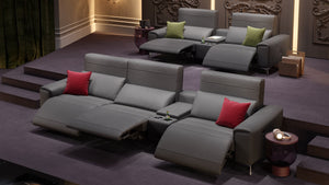 Leder 3-Sitzer Kinosofa BELLA – Bild 6