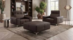 Leder Hocker SALENTO – Bild 6